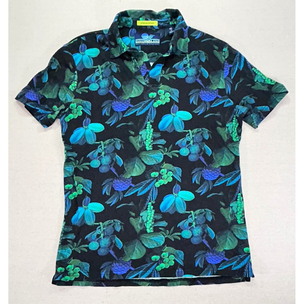 Scotch Soda Women's Medium Hawaiian Aloha Polo EVERYDAY HOLIDAY Rugby‎ Shirt